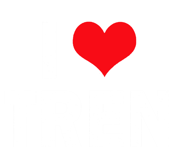 I Love Tren Bodybuilder I Heart Tren Funny T-Shirt