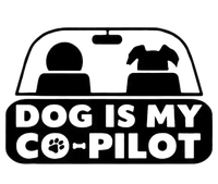 My Dog Is My CoPilot Funny Cute T-Shirt