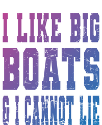 Retro I Like Big Boats And I Cannot Lie Boating Lover Gift T-Shirt