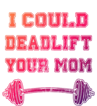 I Could Deadlift Your Mom Weightlifting Gift Funny Gift Valucap Bio-Washed Visor