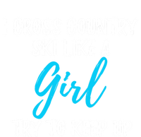 I Cross Country Ski Like A Great Gift Strong Gift Meaningful Gift Women's Long Sleeve Flannel Pajama Set 