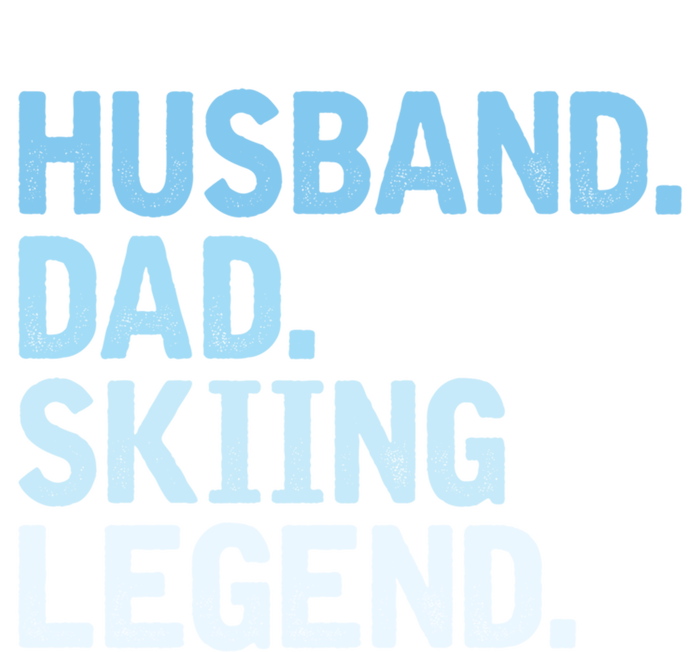 Skiing Dad Funny Husband Dad Skiing Legend Fathers Day Gift Tank Top