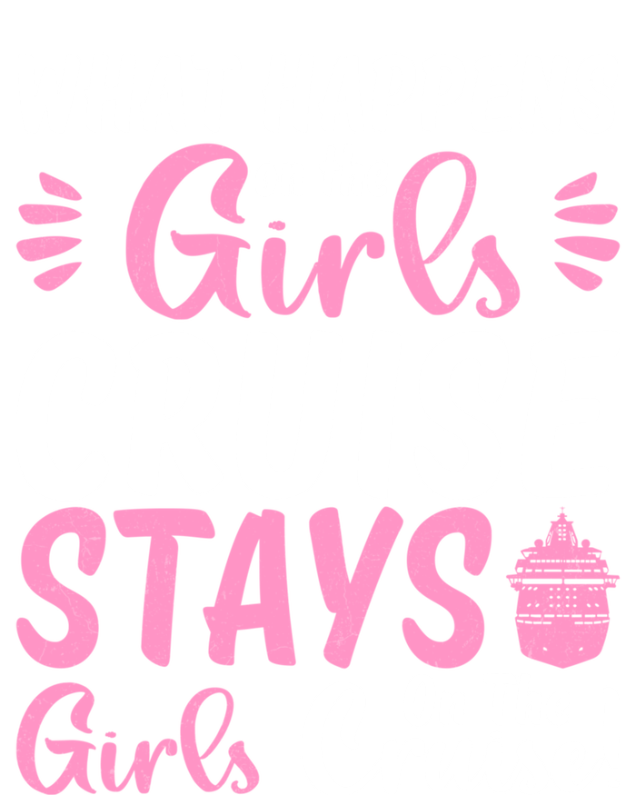 What Happens On The Cruise Stays On The Cruise Weekend Gift Women's T-Shirt