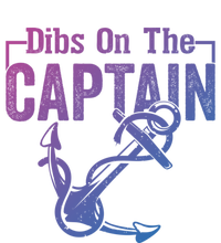 Sailor Boat Funny Captain Wife Dibs On The Captain Gift Long Sleeve Shirt