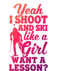 I Shoot And Ski Like Ski Shooter Skiing Biathlon Great Gift T-Shirt