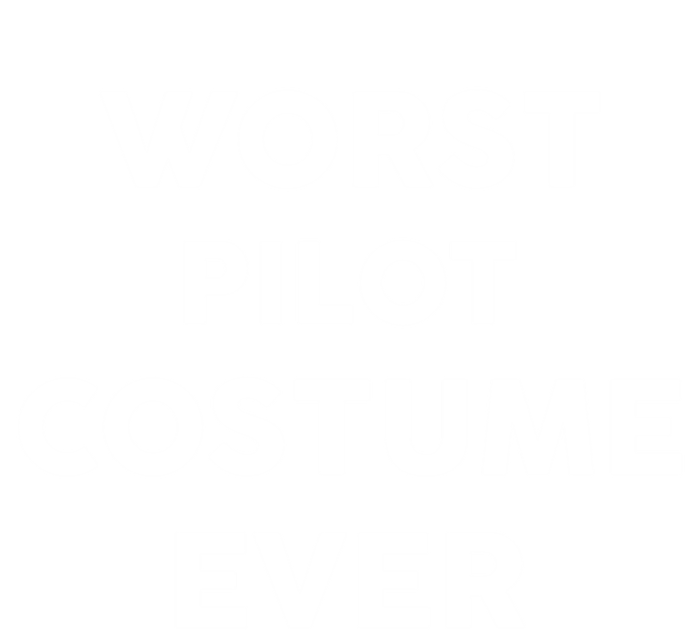 Worst Pilot Costume Ever Halloween Simple Pilots Gift Zip Tote Bag