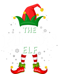 Xmas Pilot Elf Family Matching Christmas Pajama Gift Kids Long Sleeve Shirt