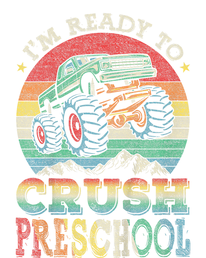 Kids Im Ready To Crush PreSchool Monster Truck B.oys K.ids Gift Toddler Long Sleeve Shirt