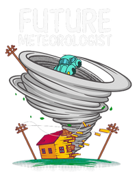 Funny Future Meteorologist Gift For Kids Cool Meteorology Yupoong Adult 5-Panel Trucker Hat