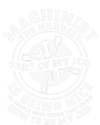 Funny Machinist Sarcastic Machine Operator Tall Hoodie