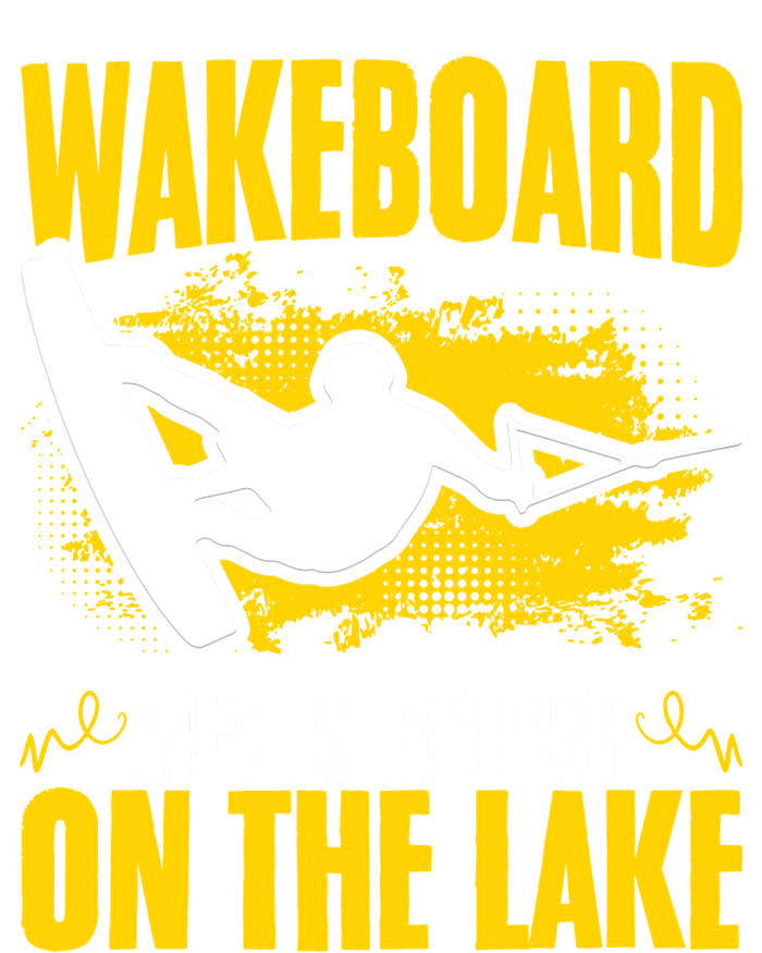 Life Better On The Lake Wakeboard Wakeboarder Wakeboarding Gift Magnet