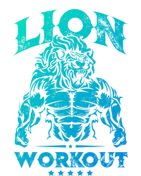 Lion Workout Beast Muscles Motivation Fitness Gym Quote Gift T-Shirt