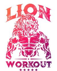 Lion Workout Beast Muscles Motivation Fitness Gym Quote Gift T-Shirt