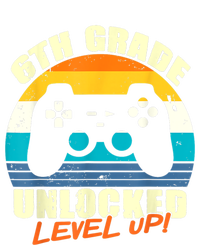 6Th Grade Unlocked Level Up Gamer Back To School Sixth Grade Gift Tie-Dye T-Shirt