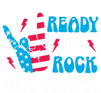 Back To School And Ready To Rock 4Th Grade Gift T-Shirt