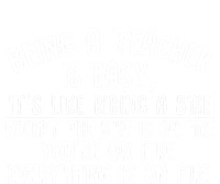 Being Teacher Is Easy It’S Like Riding A Bike Back To School Gift Sustainable Beanie