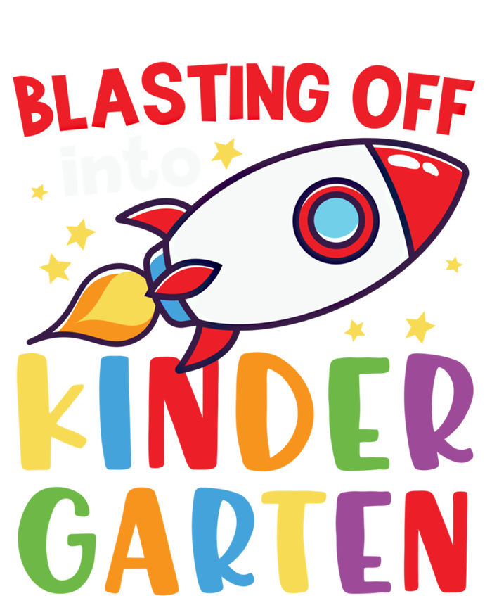 Blasting Off Into Kindergarten Rocket Cute Kindergarten Cool Gift T-Shirt