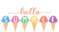 Hello Summer Summer Ice Cream Hello Summer Cooling Performance Long Sleeve Crew