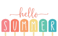 Hello Summer Vacation Ice Cream Popsicle Ice Lolly Gift Tie Dye Hoodie