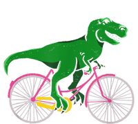 TRex Riding A Bike Funny Trex Dinosaur Bicycle Rider Kids Long Sleeve Shirt