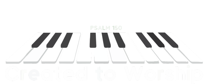 Created To Worship Piano Christian T-Shirt