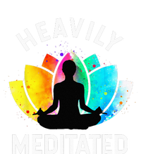 Heavily Meditated Funny Meditation & Yoga Gift Tank Top