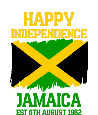 Happy Independence Jamaica Est 6th August 1962 Jamaican Flag Women's Perfect Tri Tunic Long Sleeve Shirt