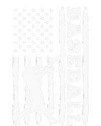 Baseball Flag America Tall Hoodie