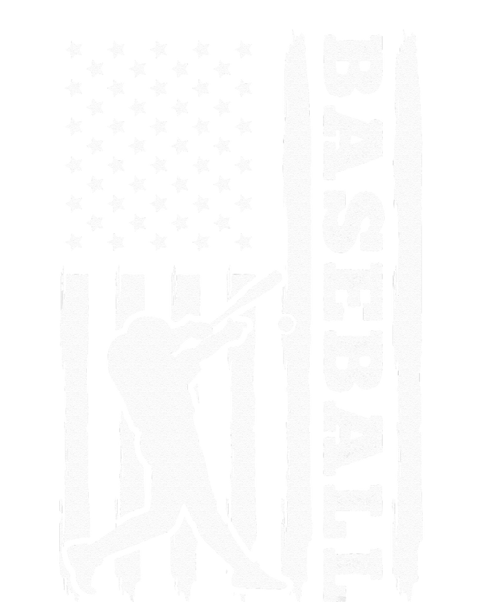 Baseball Flag America Tall Hoodie