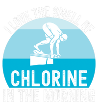 Try I Love The Smell Of Chlorine In The Morning Swimming Funny Swimmer T-Shirt