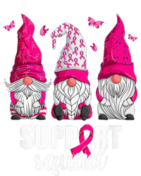 Breast Cancer Awareness For Women Gnomes Support Squad USA-Made Snowflake Beanie