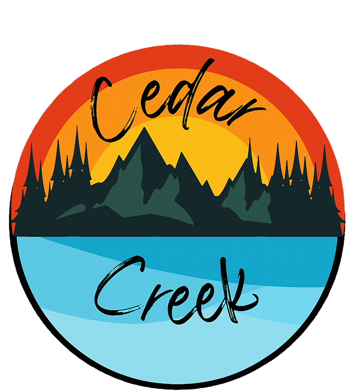 Camping Graphic Tee. Cedar Creek Graphic Tee. T-Shirt