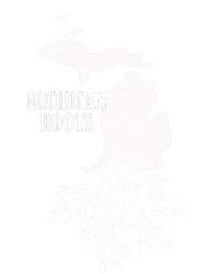 Michigan Roots Vintage Pride State Map Gift T-Shirt