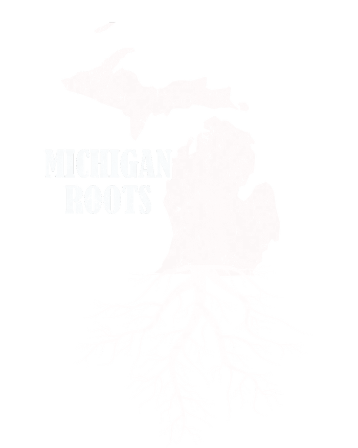 Michigan Roots Vintage Pride State Map Gift T-Shirt