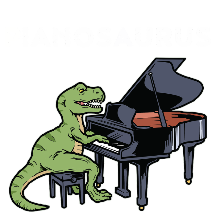 Grand Piano Kids Pianist Gift Dinosaur Music Piano Magnet