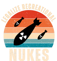 Legalize Recreational Nukes Funny Retro T-Shirt