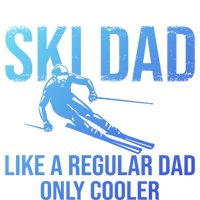 Ski Dad Like A Regular Dad Only Cooler Happy Father Day Funny Gift Ladies Long Sleeve Shirt