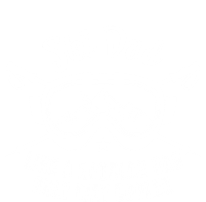 Ski Dad Sweater Fathers Day Daddy Papa Grandpa Cooler Gift Long Sleeve Shirt