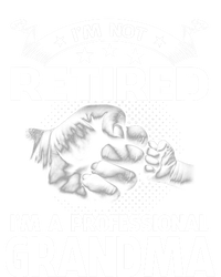 Im Not Retired Im A Professional Grandma Vintage Gift 16 in Basic Backpack