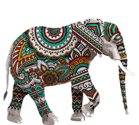 Cool Elephant For African Animal Elephant Lovers Button