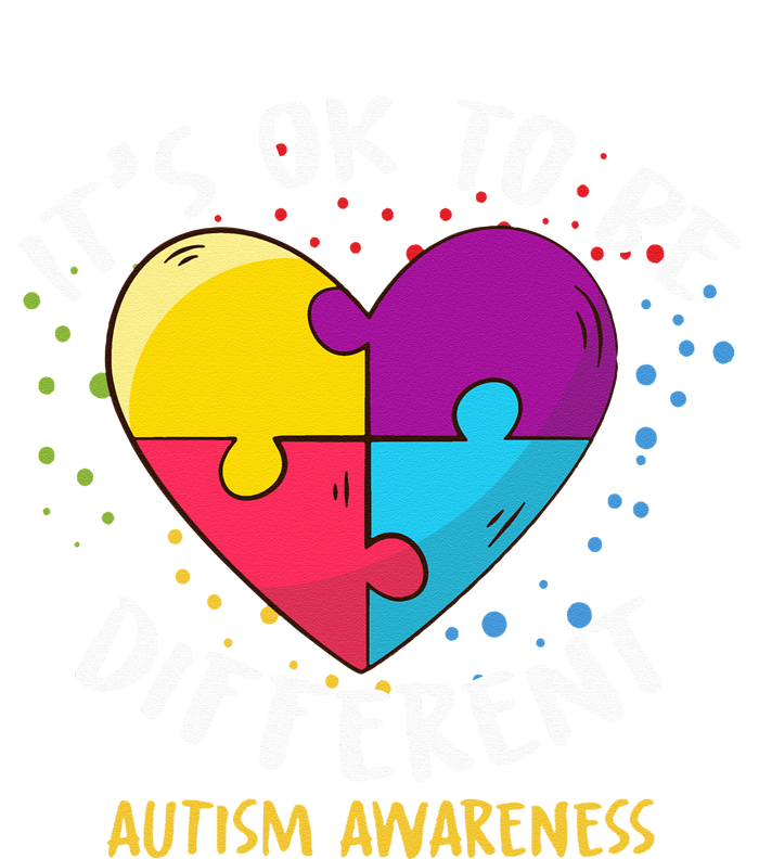 It's Ok To Be Different Autism Awareness T-Shirt