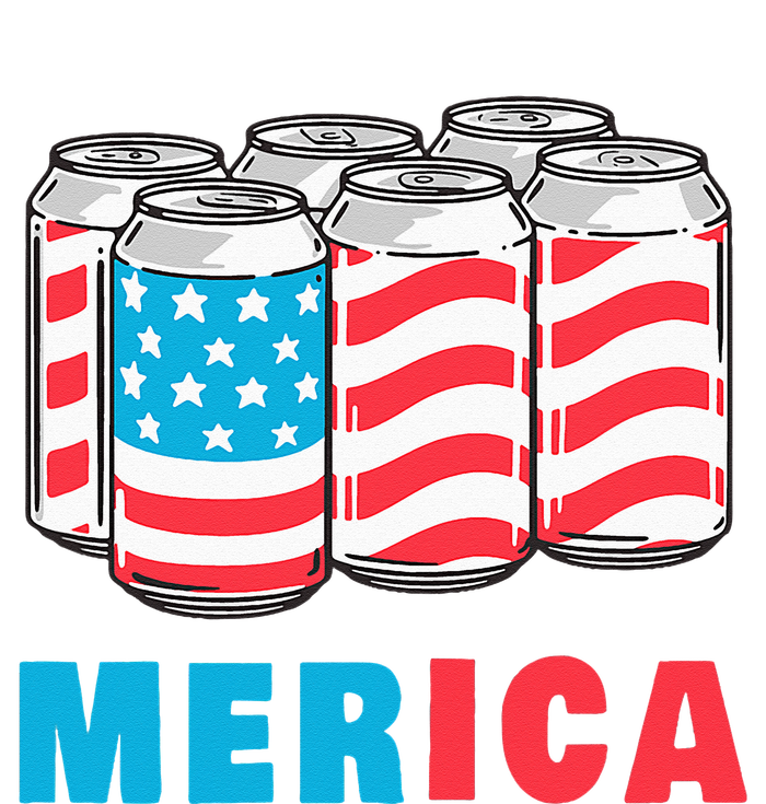 Merica Funny 4th of July Beer Patriotic USA Flag American Dry Zone Grid Polo