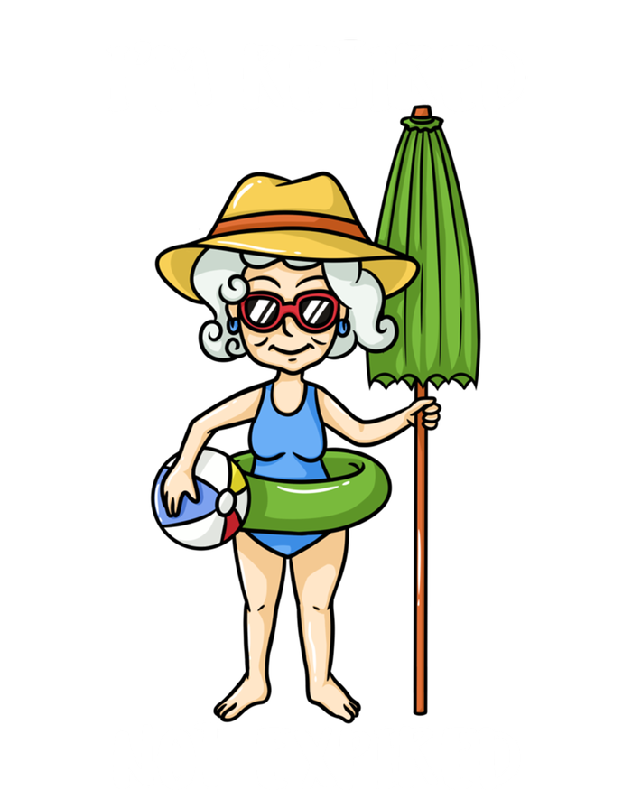 Im Retired Not Expired Retired Grandma Beach Vacation Gift Toddler T-Shirt