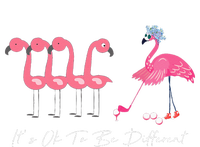 It's Ok To Be Different Funny Flamingo Golf Lover Infant Fleece One Piece