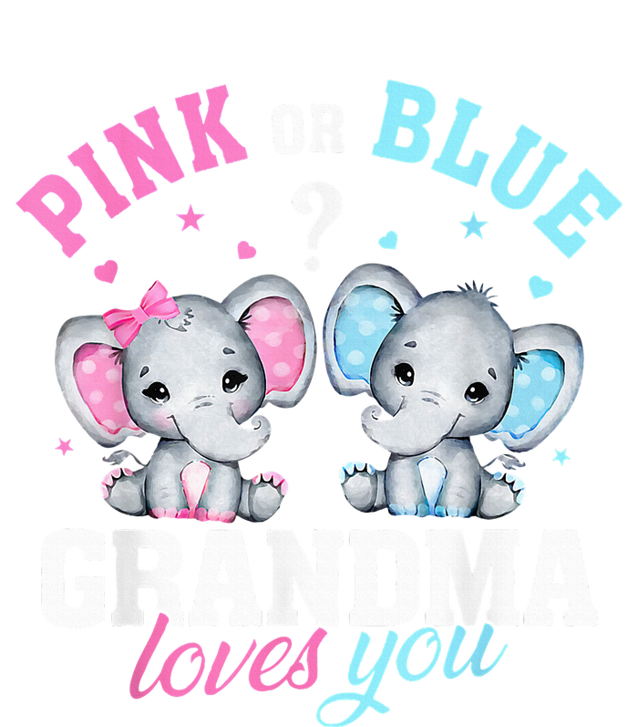 Funny Gender Reveal For Grandma Elephant Baby Baby Bodysuit