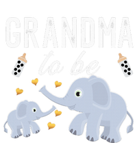 Grandma To Be Elephant Baby Shower Grandma Cute Cooling Performance Long Sleeve Crew