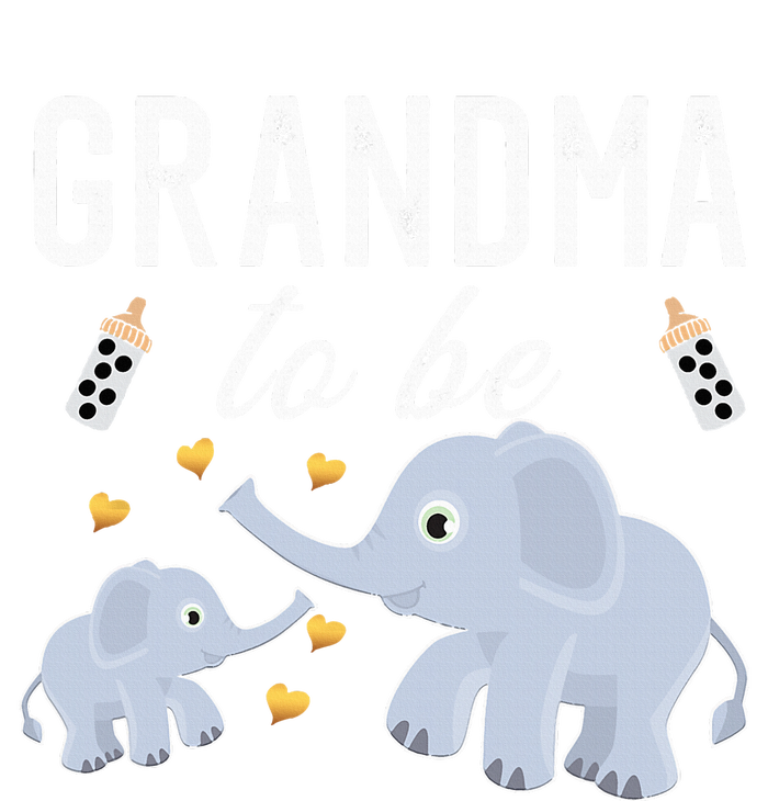 Grandma To Be Elephant Baby Shower Grandma Cute Cooling Performance Long Sleeve Crew