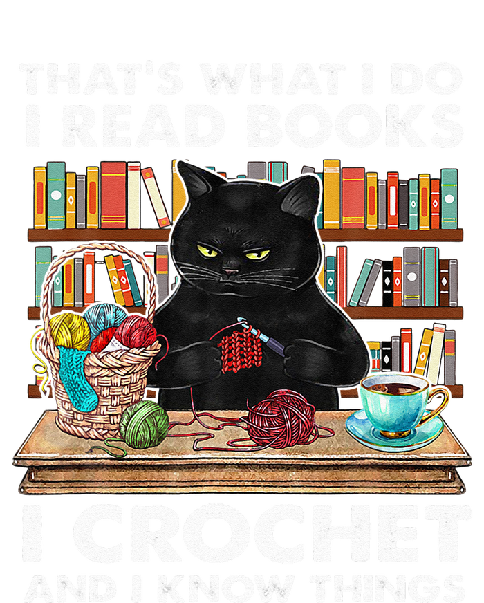 That S What I Do I Read Books Crochet And I Know Things Cat Valucap Bio-Washed Visor