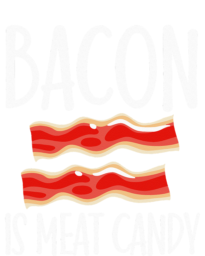 Bacon Is Meat Candy Gift Pig Costume BBQ Lover Grilling Pork Women's Crop Top Tee