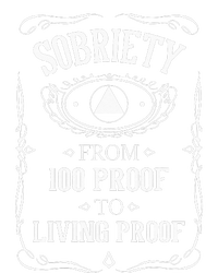 Living Proof Sobriety Anniversary Sober AA NA Recovery Women's Fleece Hoodie